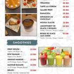 Menu Chouf l'Or Marrakech December 2023 450012-317600